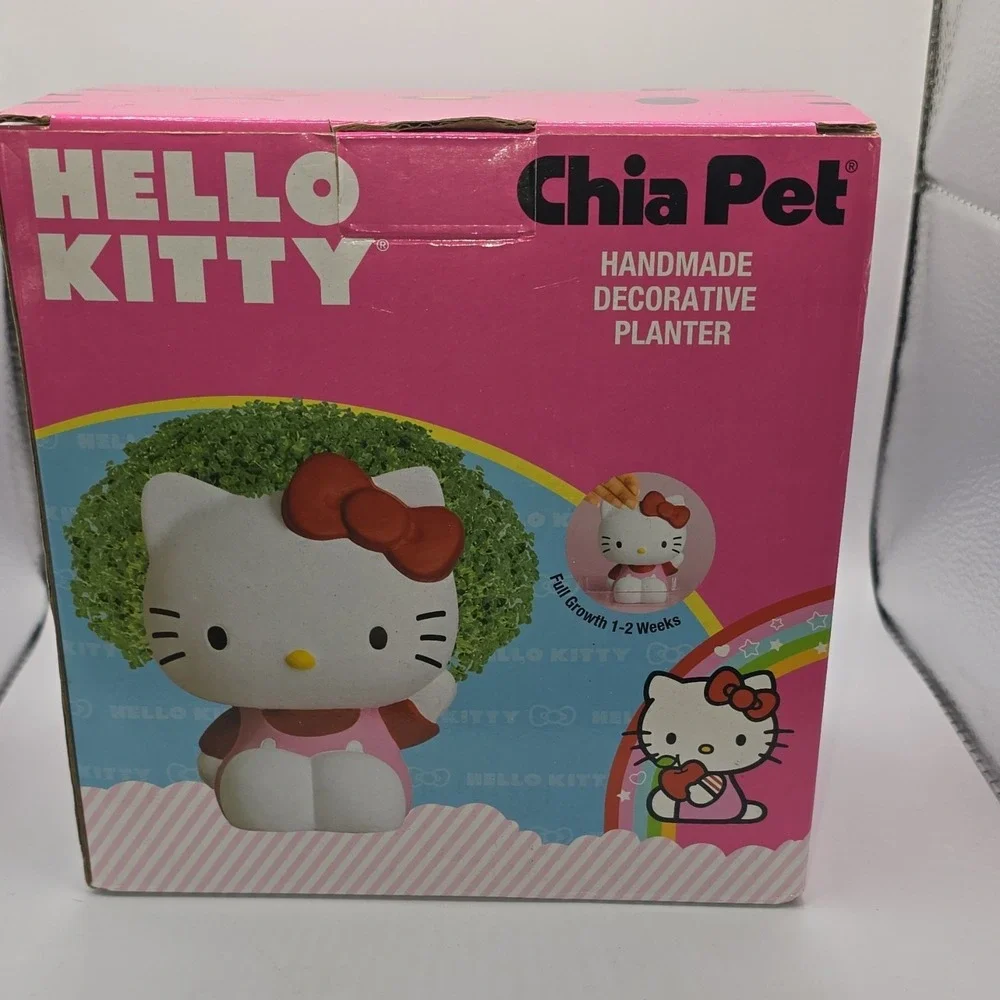 Chia Pet‎ Hello Kitty Handmade Decorative Planter with Chia Seeds